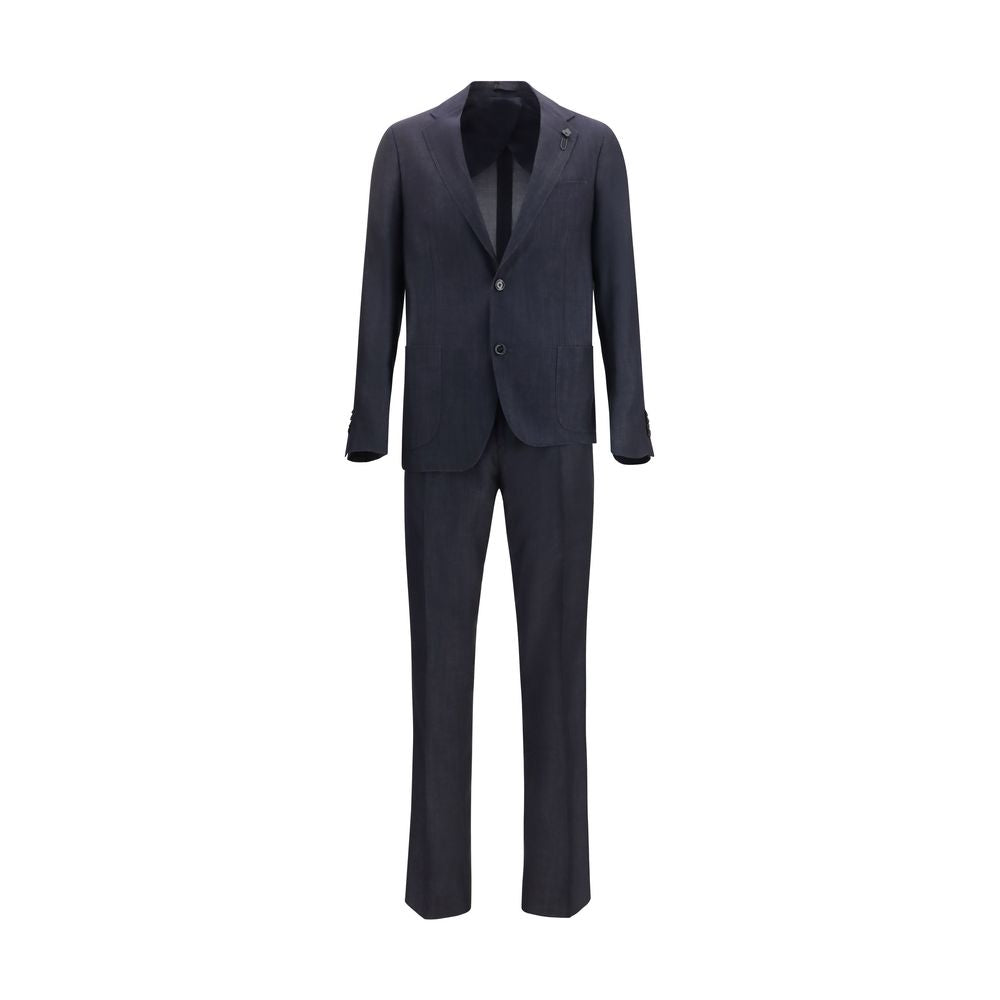 Abito due pezzi Lardini in cotone blu
