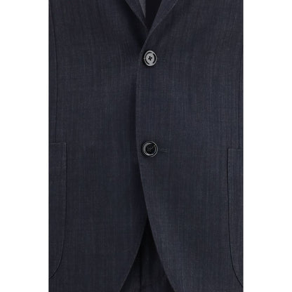Lardini Abito Due Pezzi in Cotone Blu
