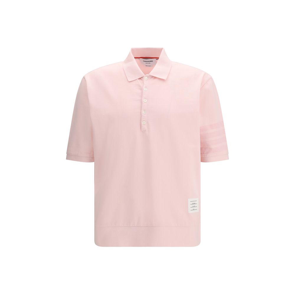 Polo in cotone multicolore Thom Browne