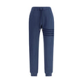 Thom Browne Pantaloni Jogger Blu in Cotone