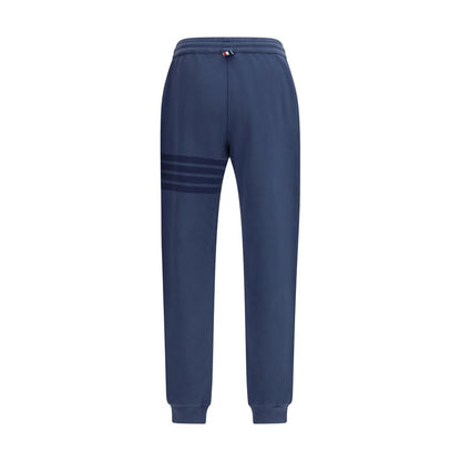 Thom Browne Pantaloni Casual in Cotone Blu