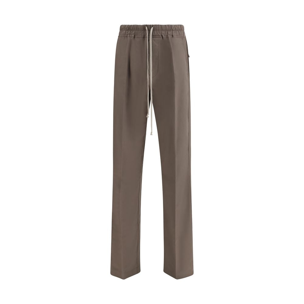 Pantalon décontracté Rick Owens en viscose marron