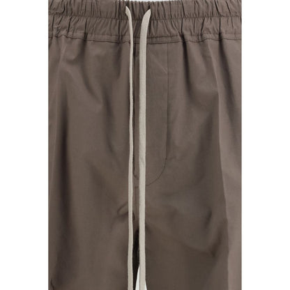 Pantalon décontracté Rick Owens en viscose marron