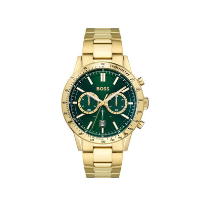 Orologio elegante Hugo Boss in acciaio inossidabile dorato