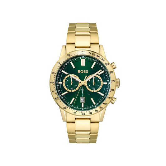 Orologio elegante Hugo Boss in acciaio inossidabile dorato