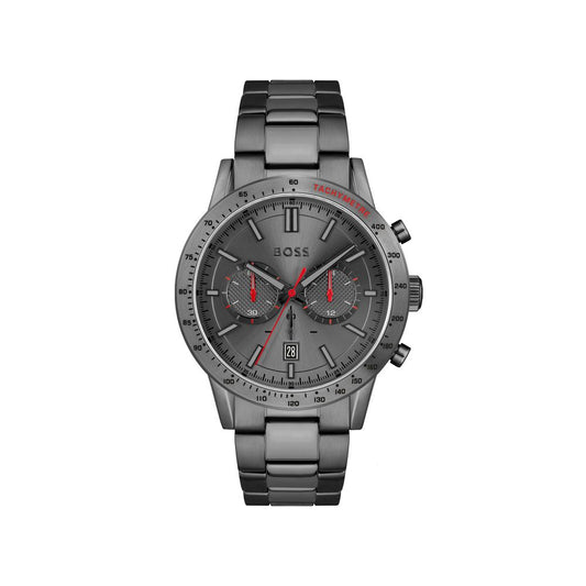 Orologio elegante Hugo Boss in acciaio inossidabile grigio