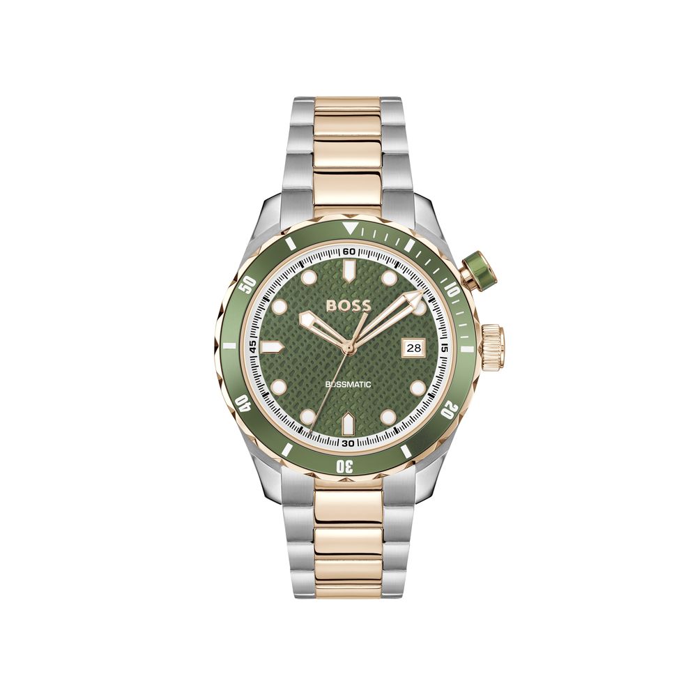 Orologio elegante Hugo Boss in acciaio inossidabile grigio