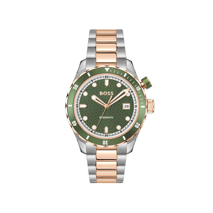 Orologio elegante Hugo Boss in acciaio inossidabile grigio