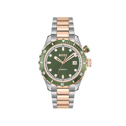 Orologio elegante Hugo Boss in acciaio inossidabile grigio