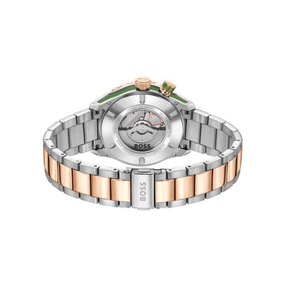 Orologio elegante Hugo Boss in acciaio inossidabile grigio