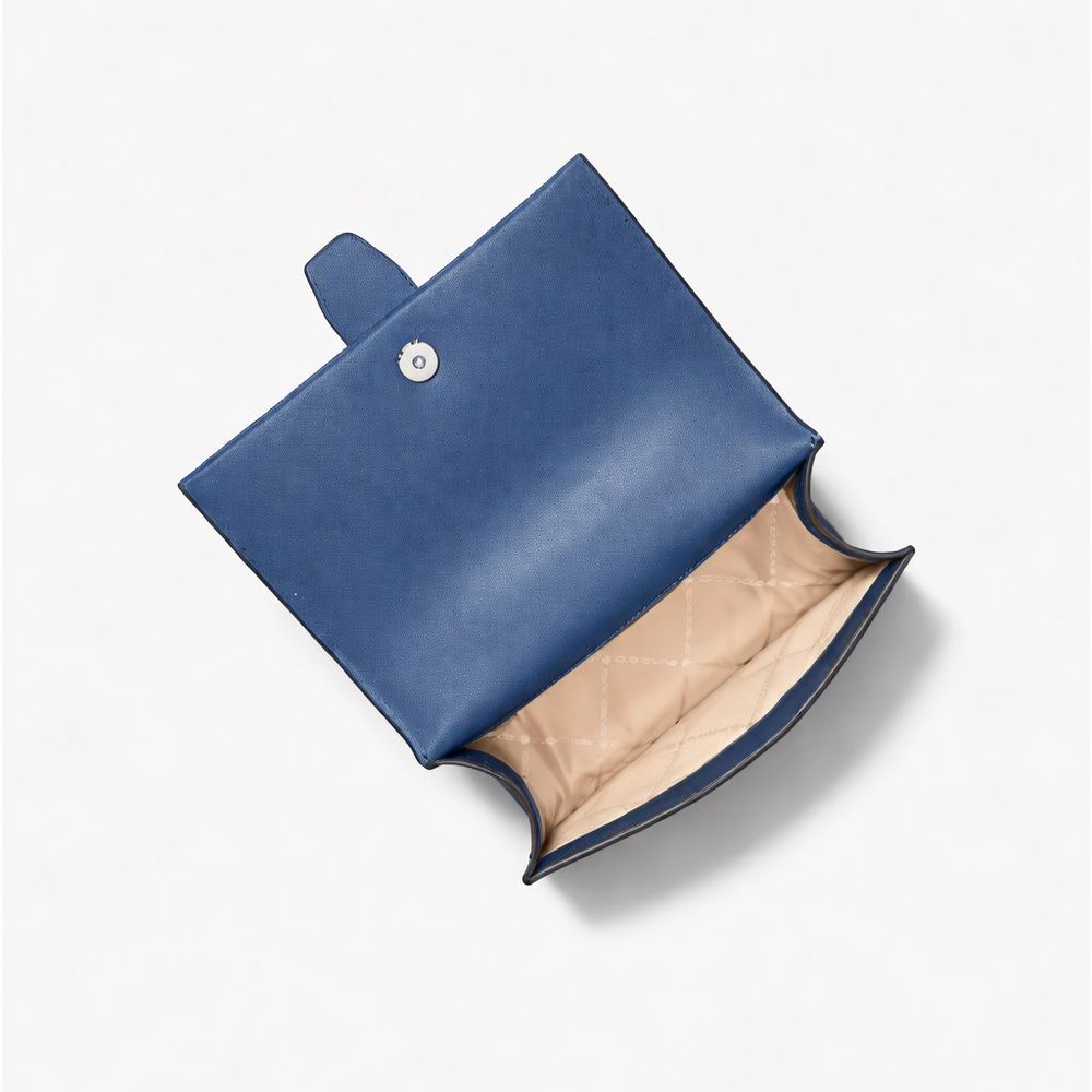 Borsa a tracolla Michael Kors in tela blu