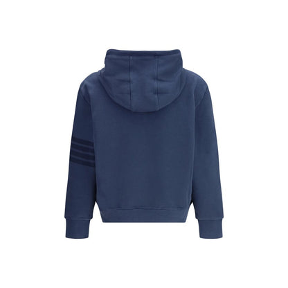 Sweat-shirt en coton bleu Thom Browne