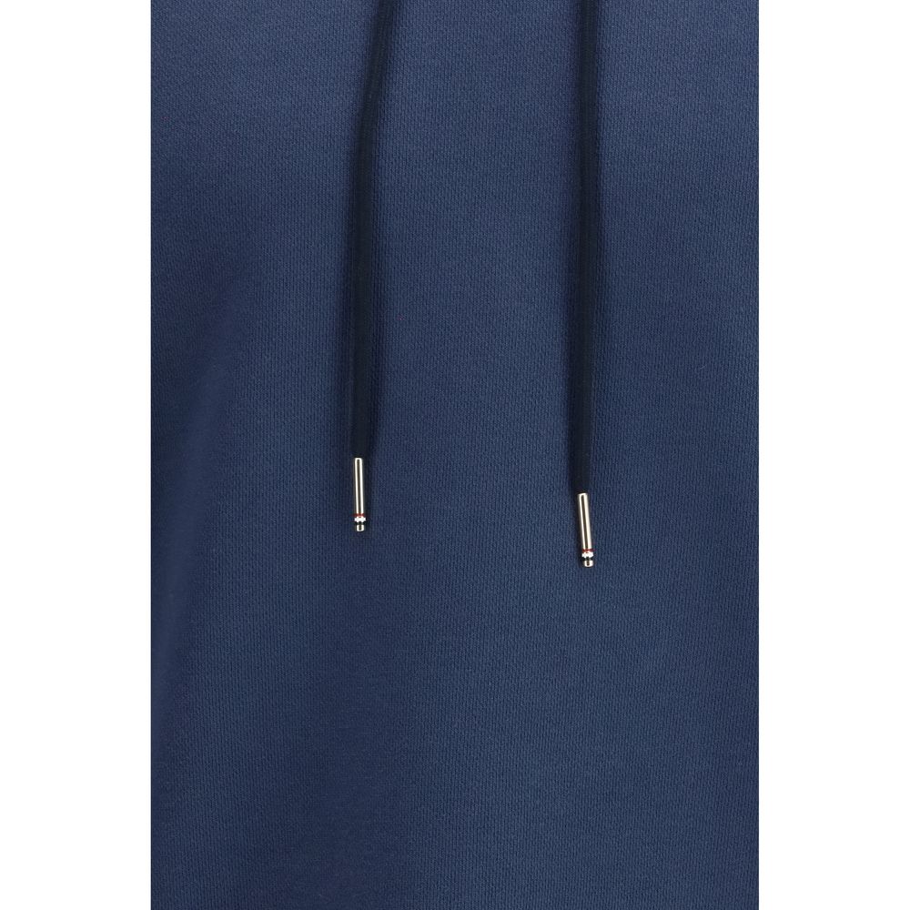 Sweat-shirt en coton bleu Thom Browne