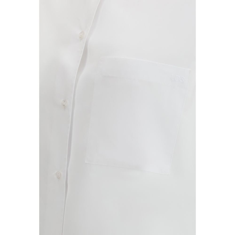 Chemise en Coton Blanc Loulou De Saison
