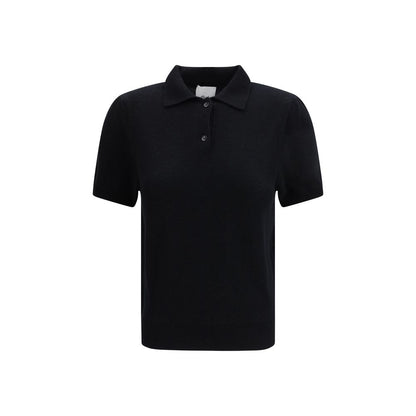 Chemise en cachemire noire Allude