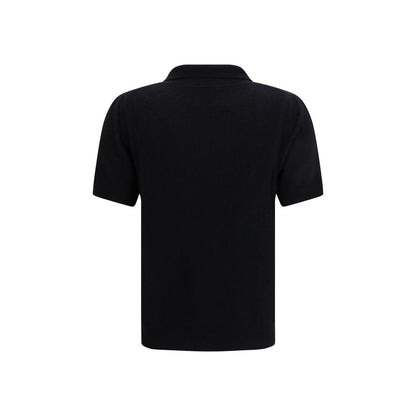 Chemise en cachemire noire Allude