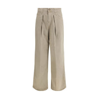 Haikure Jeans en denim de coton beige