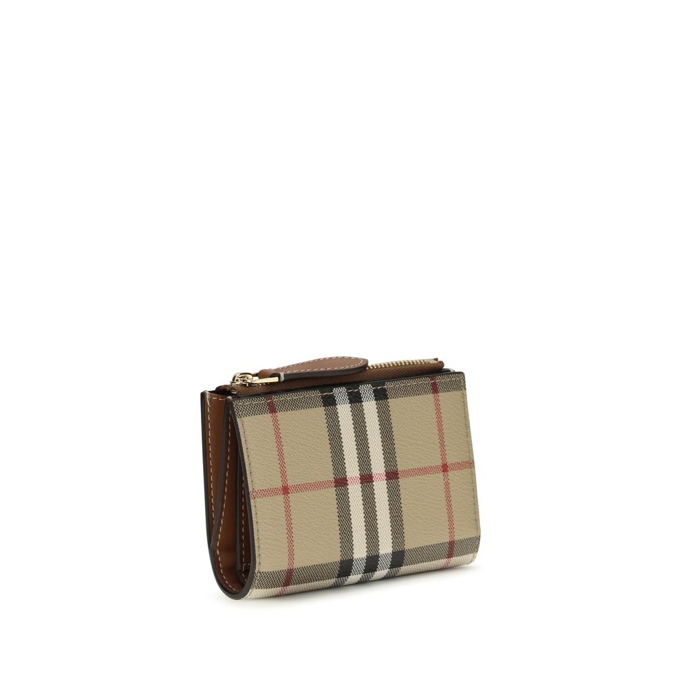Portafoglio Burberry in polietilene beige