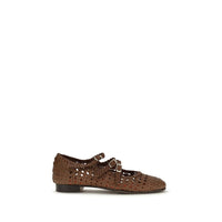 Ballerines Carel Paris en cuir de veau marron Bos Taurus