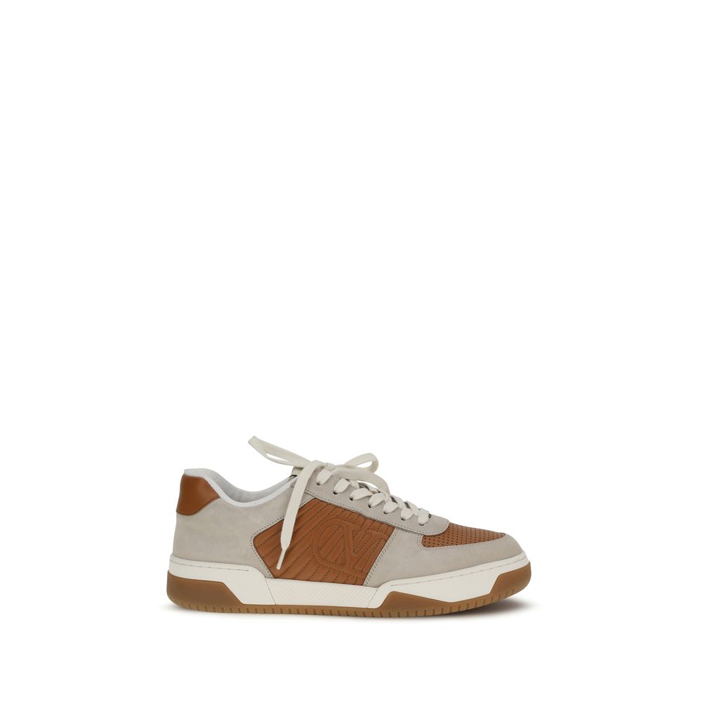Baskets Athlétiques Valentino Garavani Multicolor en Cuir de Veau Bos Taurus