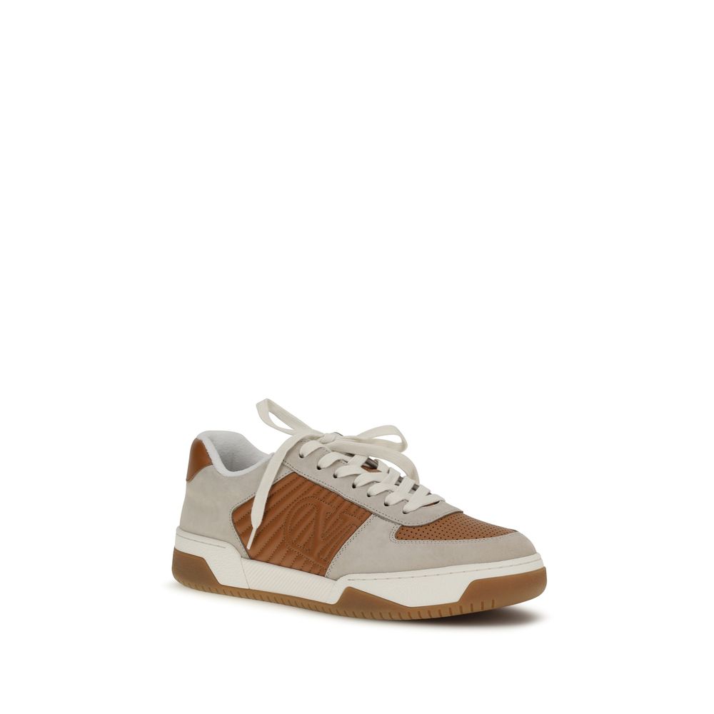 Baskets Athlétiques Valentino Garavani Multicolor en Cuir de Veau Bos Taurus