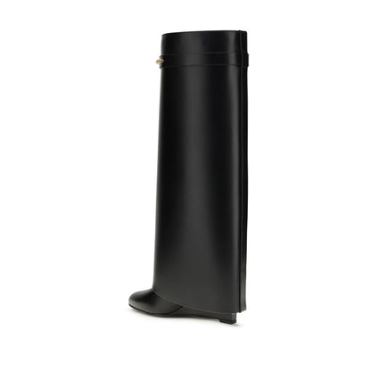 Stivali Givenchy in pelle di vitello nera Bos Taurus