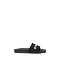 Dsquared² Sandali neri in gomma