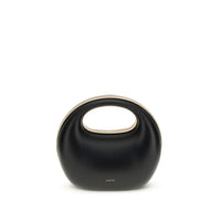 Borsa Sacai in pelle di vitello nera Bos Taurus