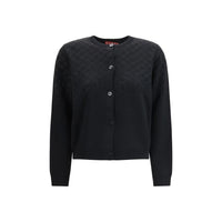 Cardigan Gucci in lana nera