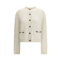 Cardigan en laine beige Gucci