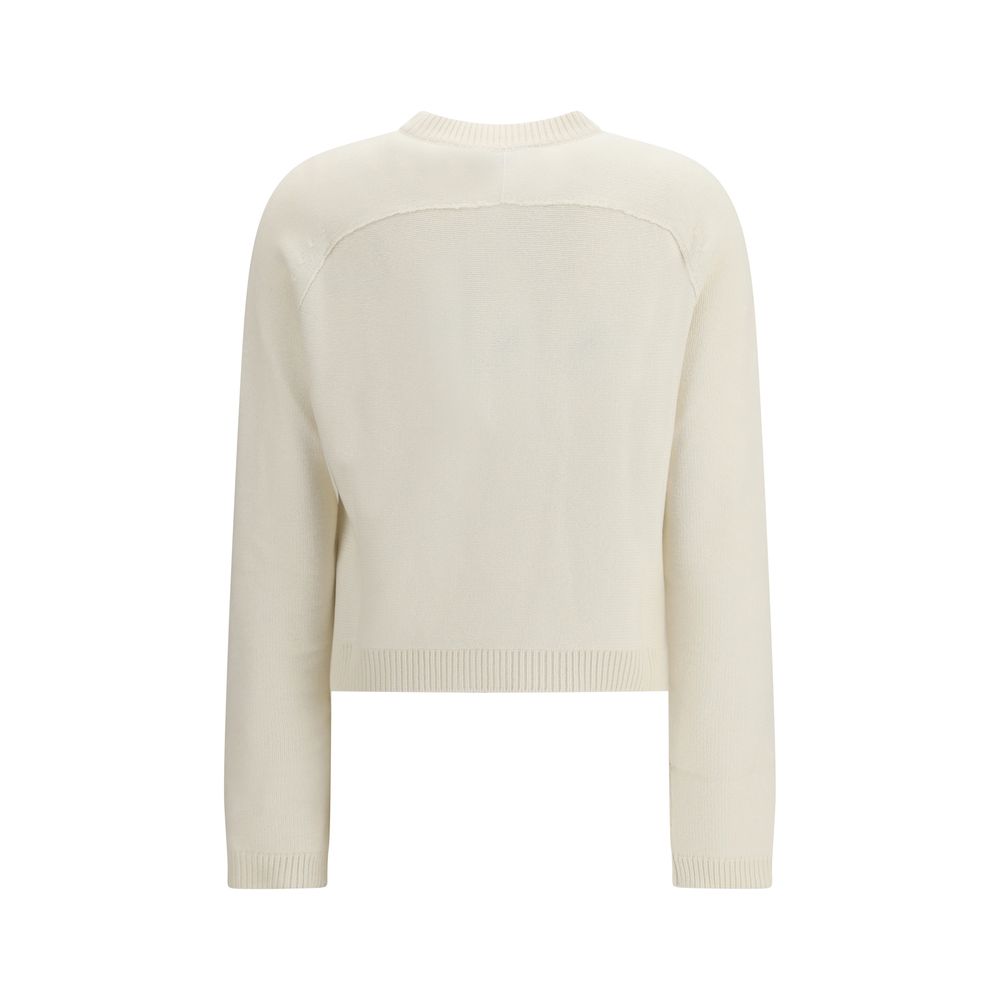 Cardigan en laine beige Gucci