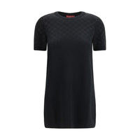 Abito casual in lana nera Gucci