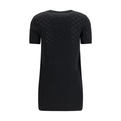 Abito casual in lana nera Gucci