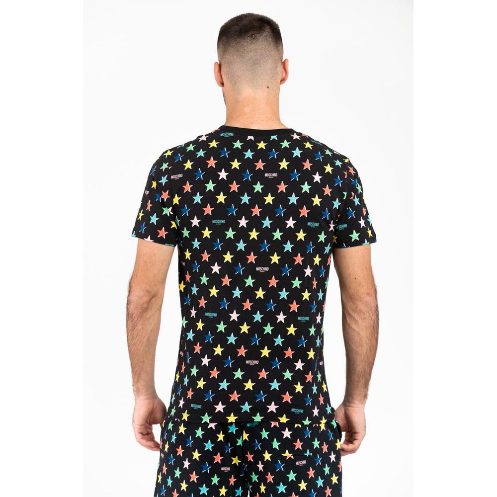 T-Shirt Moschino in cotone nero
