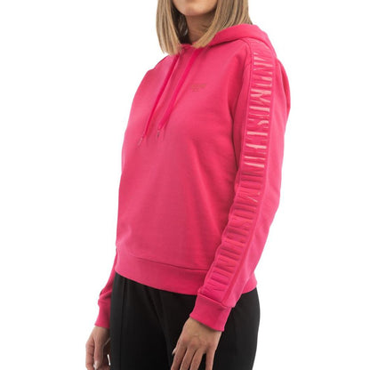 Moschino Felpa in cotone fucsia
