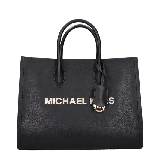 Borsa a mano Michael Kors in pelle nera