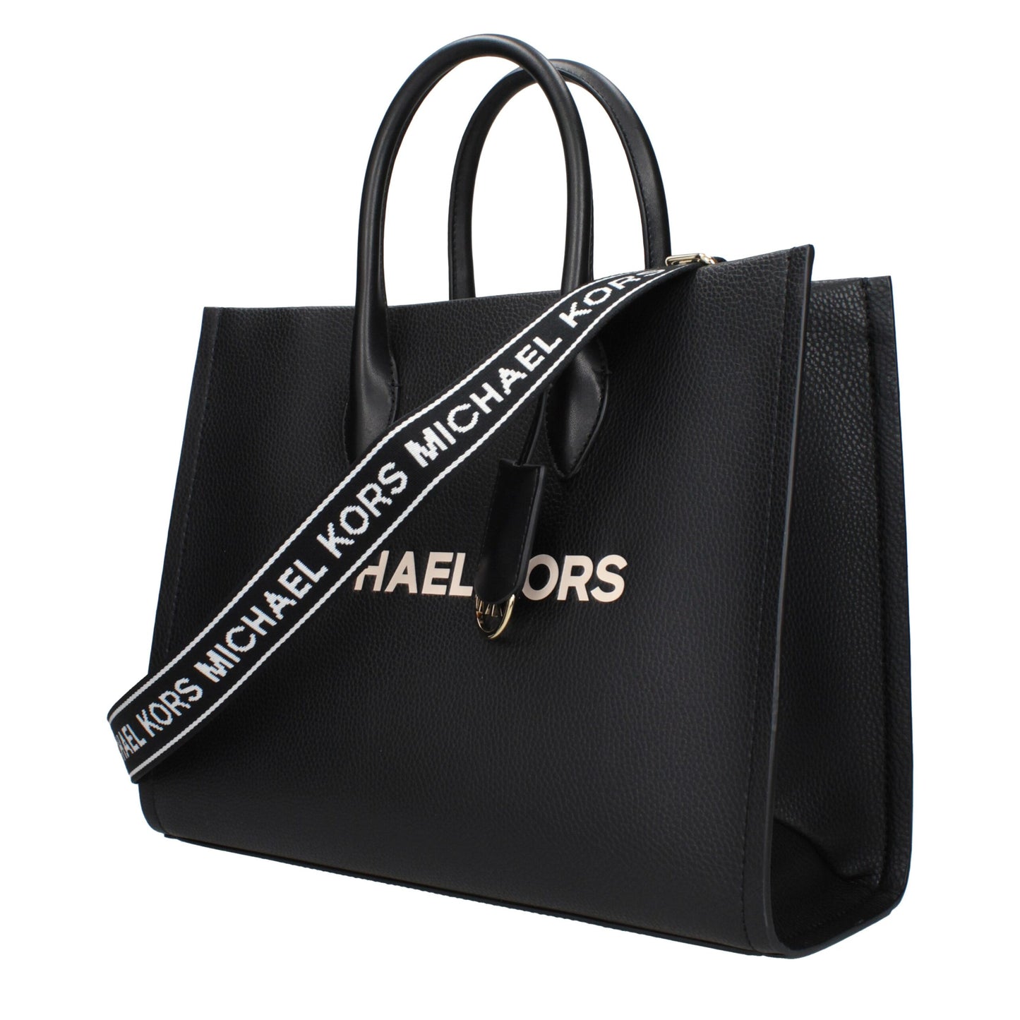 Borsa a mano Michael Kors in pelle nera