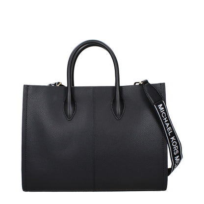 Borsa a mano Michael Kors in pelle nera