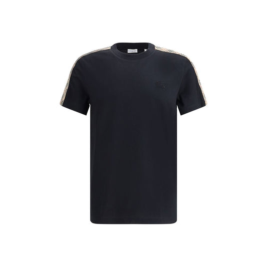 T-shirt in cotone nero Burberry