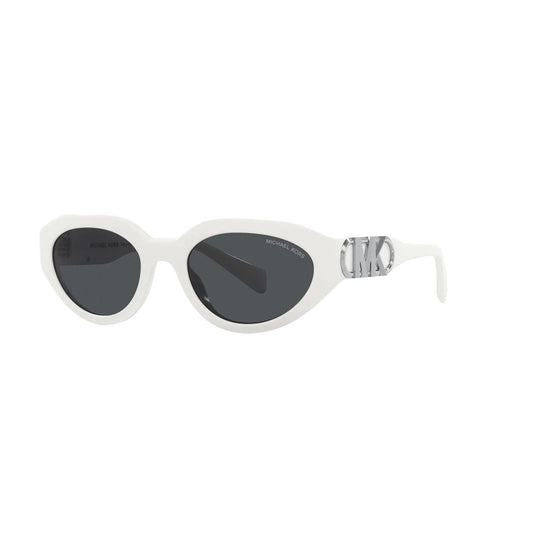 Occhiali da sole Michael Kors in acetato bianco