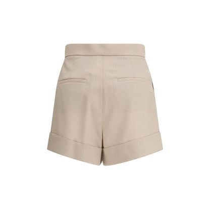 Short en laine polaire bicolore Max Mara