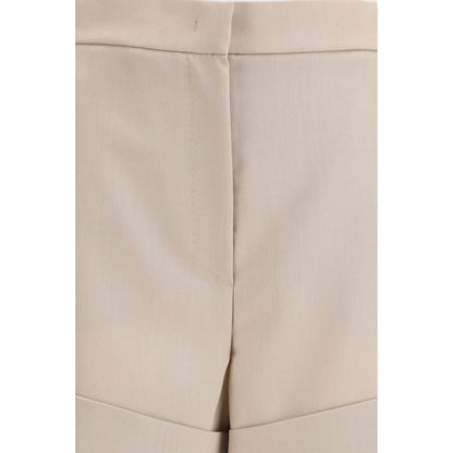 Short en laine polaire bicolore Max Mara