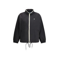 Veste Shell en Polyamide Noir Prada