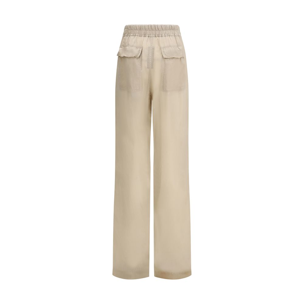 Rick Owens Pantaloni casual beige rame