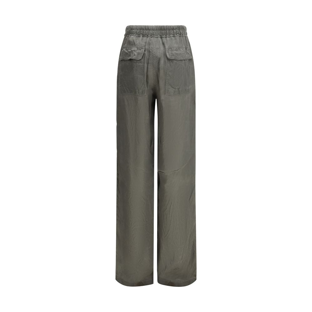 Pantaloni Casual Rick Owens Grigio Rame