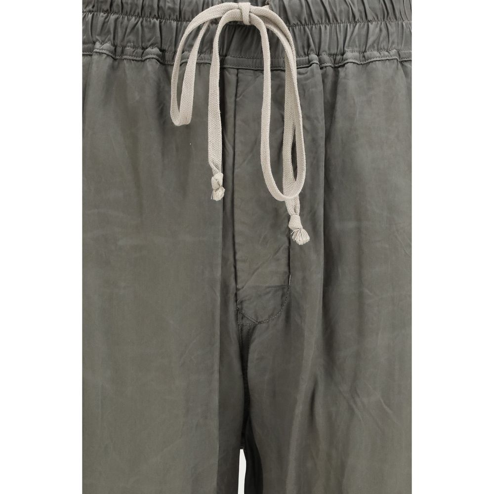 Pantaloni Casual Rick Owens Grigio Rame