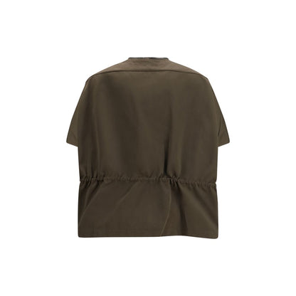 Blouson en polyester marron Rick Owens