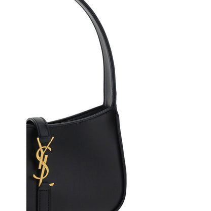 Sac bandoulière Saint Laurent en cuir de veau noir Bos Taurus