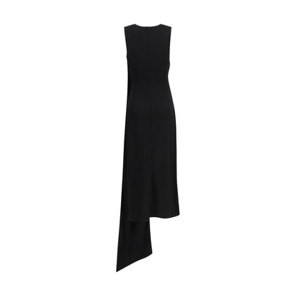 Abito casual Ami Paris nero in viscosa