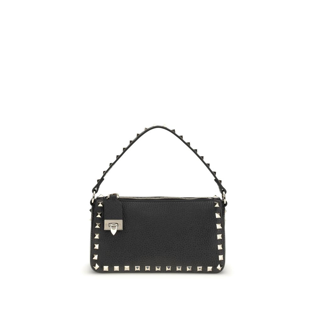 Sac bandoulière Valentino Garavani Bos Taurus en cuir de veau noir
